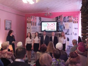 Вокальный ансамбль музыкальной школы под руководством С. В. Польщиковой. 